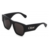 Chloé - Naomy Sunglasses in Acetate - Dark Havana Gradient Brown - Chloé Eyewear