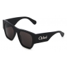 Chloé - Naomy Sunglasses in Acetate - Dark Havana Gradient Brown - Chloé Eyewear