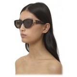 Chloé - Marcie Sunglasses in Acetate - Dark Havana Brown - Chloé Eyewear