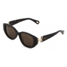 Chloé - Marcie Sunglasses in Acetate - Dark Havana Brown - Chloé Eyewear