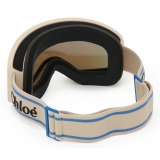 Chloé - Cassidy Ski Goggles - Ivory Blue - Chloé Eyewear