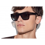Tom Ford - Alberto Sunglasses - Occhiali da Sole Quadrati - Havana Scuro - Occhiali da Sole - Tom Ford Eyewear