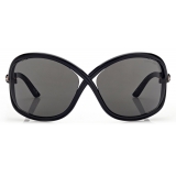 Tom Ford - Bettina Sunglasses - Occhiali da Sole a Farfalla - Nero - Occhiali da Sole - Tom Ford Eyewear