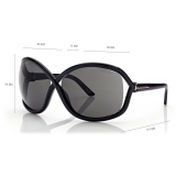 Tom Ford - Bettina Sunglasses - Occhiali da Sole a Farfalla - Nero - Occhiali da Sole - Tom Ford Eyewear