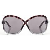 Tom Ford - Bettina Sunglasses - Occhiali da Sole a Farfalla - Havana Sfumato - Occhiali da Sole - Tom Ford Eyewear