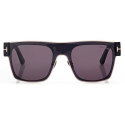 Tom Ford - Edwin Sunglasses - Occhiali da Sole Quadrati - Nero - Occhiali da Sole - Tom Ford Eyewear