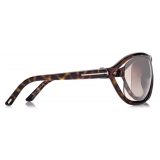 Tom Ford - Fernanda Sunglasses - Occhiali da Sole a Farfalla - Havana - Occhiali da Sole - Tom Ford Eyewear