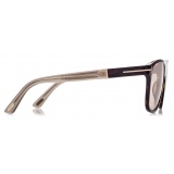 Tom Ford - Frances Sunglasses - Square Sunglasses - Dark Havana - Sunglasses - Tom Ford Eyewear