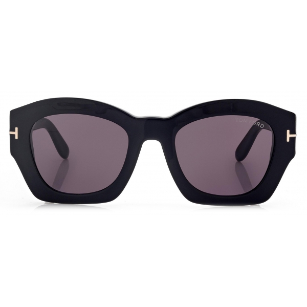 Tom Ford - Guilliana Sunglasses - Occhiali da Sole Geometrica - Nero - Occhiali da Sole - Tom Ford Eyewear