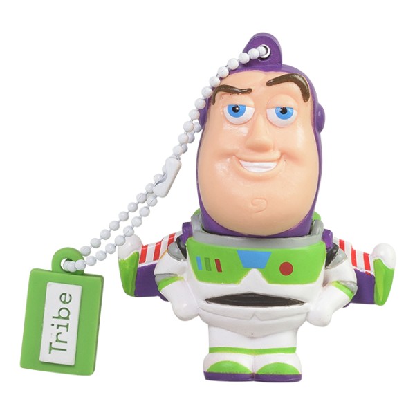 Tribe - Buzz Lightyear - Toy Story - Pixar - Chiavetta di Memoria USB 16 GB - Pendrive - Archiviazione Dati - Flash Drive