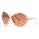 Tom Ford - Jada Sunglasses - Butterfly Sunglasses - Ivory Gradient Bordeaux - Sunglasses - Tom Ford Eyewear