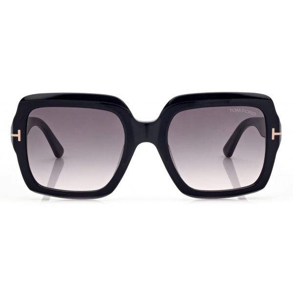 Tom Ford - Kaya Sunglasses - Occhiali da Sole Quadrati - Nero - Occhiali da Sole - Tom Ford Eyewear