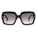 Tom Ford - Kaya Sunglasses - Occhiali da Sole Quadrati - Nero - Occhiali da Sole - Tom Ford Eyewear