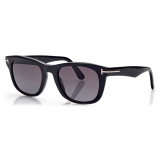 Tom Ford - Kendel Sunglasses - Oval Sunglasses - Black - Sunglasses - Tom Ford Eyewear