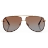 Tom Ford - Leon Sunglasses - Occhiali da Sole Pilota - Oro - Occhiali da Sole - Tom Ford Eyewear