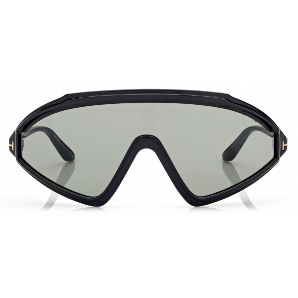 Tom Ford - Lorna Sunglasses - Mask Sunglasses - Black Blue - Sunglasses - Tom Ford Eyewear