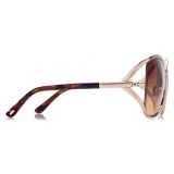 Tom Ford - Marta Sunglasses - Butterfly Sunglasses - Rose Gold - Sunglasses - Tom Ford Eyewear