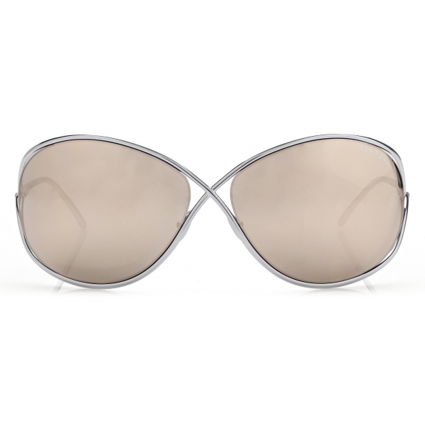 Tom Ford - Nicoletta Sunglasses - Occhiali da Sole a Farfalla - Palladio - Occhiali da Sole - Tom Ford Eyewear