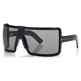 Tom Ford - Parker Sunglasses - Occhiali da Sole a Maschera - Nero - Occhiali da Sole - Tom Ford Eyewear