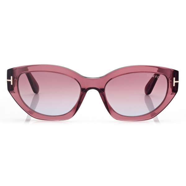 Tom Ford - Penny Sunglasses - Oval Sunglasses - Red Violet - Sunglasses - Tom Ford Eyewear