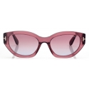 Tom Ford - Penny Sunglasses - Oval Sunglasses - Red Violet - Sunglasses - Tom Ford Eyewear