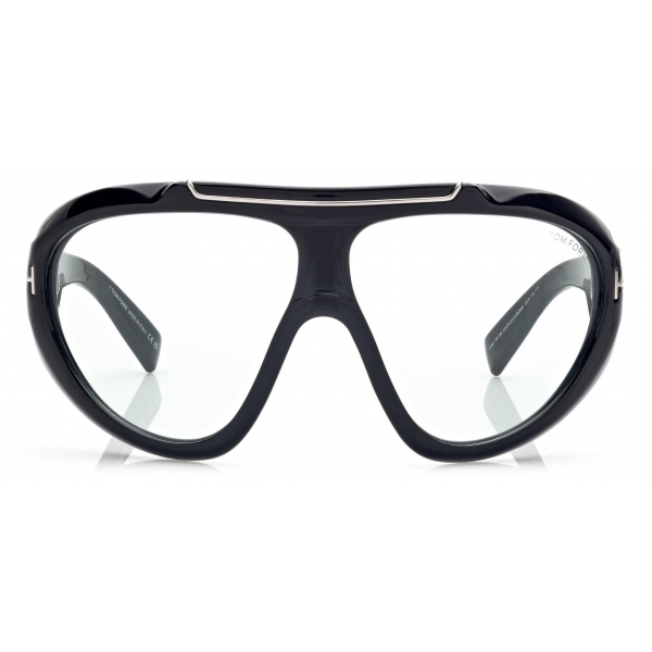 Tom Ford - Photochromatic Linden Sunglasses - Occhiali da Sole a Maschera - Nero - Occhiali da Sole - Tom Ford