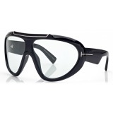 Tom Ford - Photochromatic Linden Sunglasses - Mask Sunglasses - Black - Sunglasses - Tom Ford Eyewear