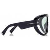 Tom Ford - Photochromatic Linden Sunglasses - Mask Sunglasses - Black - Sunglasses - Tom Ford Eyewear