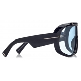 Tom Ford - Photochromatic Rellen Sunglasses - Occhiali da Sole a Maschera - Nero - Occhiali da Sole - Tom Ford