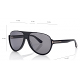 Tom Ford - Polarized Dimitry Sunglasses - Pilot Sunglasses - Black - Sunglasses - Tom Ford Eyewear