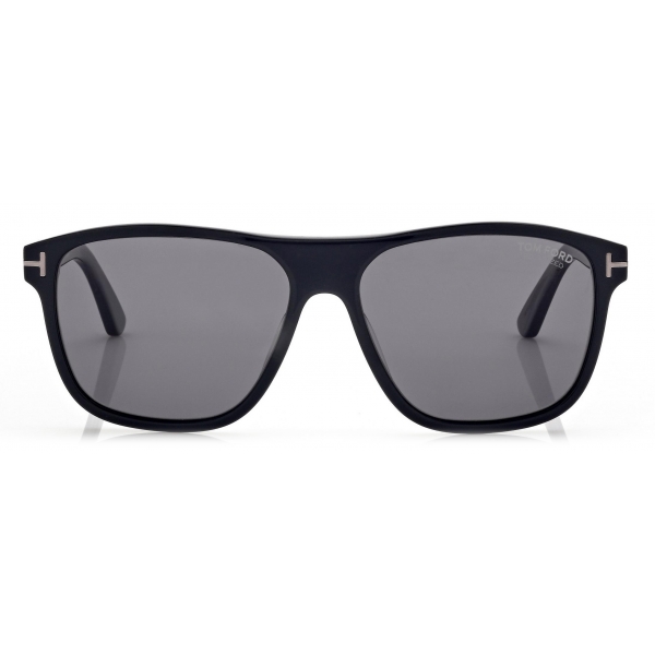 Tom Ford - Polarized Frances Sunglasses - Occhiali da Sole Quadrati - Nero - Occhiali da Sole - Tom Ford Eyewear