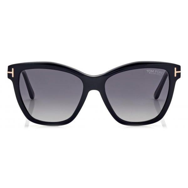 Tom Ford - Polarized Lucia Sunglasses - Occhiali da Sole Cat Eye - Nero - Occhiali da Sole - Tom Ford Eyewear