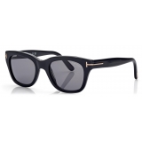 Tom Ford - Polarized Snowdon Sunglasses - Oval Sunglasses - Black - Sunglasses - Tom Ford Eyewear
