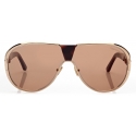 Tom Ford - Vincenzo Sunglasses - Pilot Sunglasses - Brown - Sunglasses - Tom Ford Eyewear