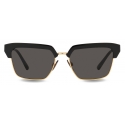 Dolce & Gabbana - Dark Sicily Sunglasses - Gold Dark Grey - Dolce & Gabbana Eyewear