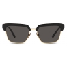 Dolce & Gabbana - Dark Sicily Sunglasses - Gold Dark Grey - Dolce & Gabbana Eyewear