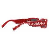Dolce & Gabbana - Occhiale da Sole DG Elastic - Rosso - Dolce & Gabbana Eyewear