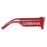 Dolce & Gabbana - Occhiale da Sole DG Elastic - Rosso - Dolce & Gabbana Eyewear