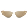 Dolce & Gabbana - DG Essentials Sunglasses - Gold - Dolce & Gabbana Eyewear