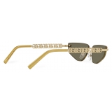 Dolce & Gabbana - Occhiale da Sole DG Essentials - Oro - Dolce & Gabbana Eyewear