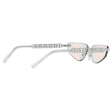 Dolce & Gabbana - DG Essentials Sunglasses - Silver Brown Red Yellow - Dolce & Gabbana Eyewear