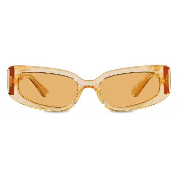 Dolce & Gabbana - DG Essentials Sunglasses - Orange Transparent - Dolce & Gabbana Eyewear