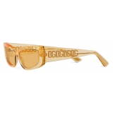 Dolce & Gabbana - Occhiale da Sole DG Essentials - Argento Marrone Rosso Giallo - Dolce & Gabbana Eyewear