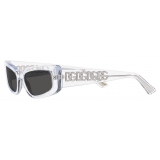 Dolce & Gabbana - DG Essentials Sunglasses - Crystal Dark Grey - Dolce & Gabbana Eyewear