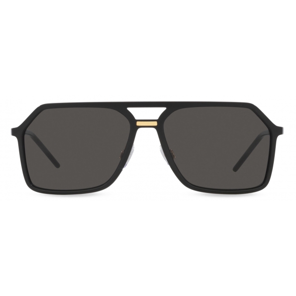 Dolce & Gabbana - DG Intermix Sunglasses - Black Dark Grey - Dolce & Gabbana Eyewear