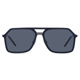 Dolce & Gabbana - Occhiale da Sole DG Intermix - Blu - Dolce & Gabbana Eyewear