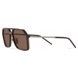 Dolce & Gabbana - DG Intermix Sunglasses - Brown - Dolce & Gabbana Eyewear