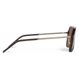 Dolce & Gabbana - DG Intermix Sunglasses - Brown - Dolce & Gabbana Eyewear