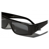 Dolce & Gabbana - DG Logo Sunglasses - Black Dark Grey - Dolce & Gabbana Eyewear