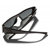 Dolce & Gabbana - DG Logo Sunglasses - Black Dark Grey - Dolce & Gabbana Eyewear